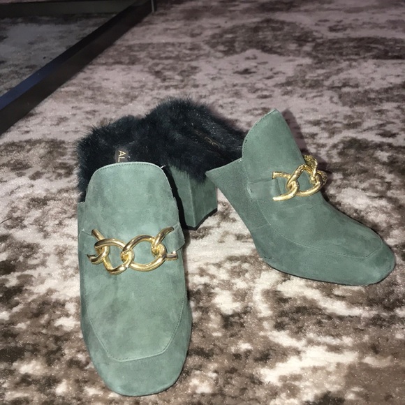 Aldo Shoes - Aldo Fur-Lined Mules